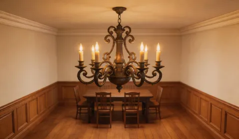 Olde bronze traditional finish