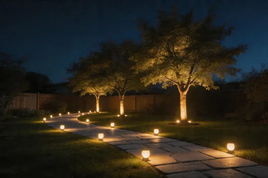 Landscape lighting case study